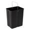Honey Can Do Tall & Wide 58L Stainless Steel Step Trash Can with Lid